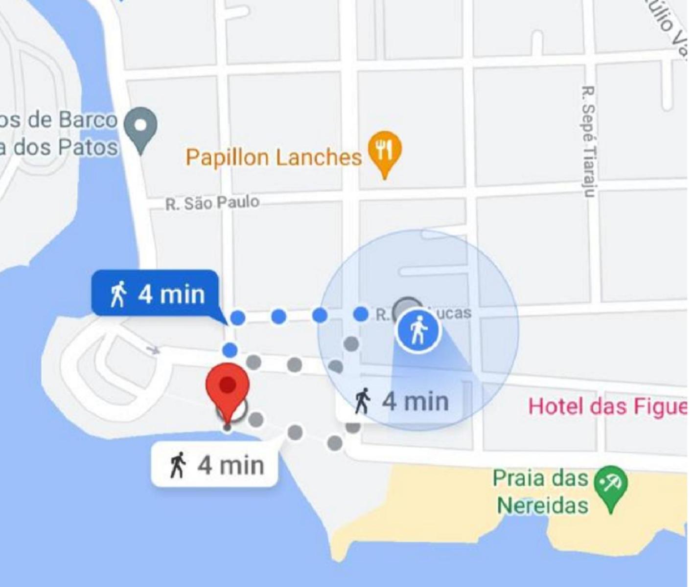 Apartamento Blue 04 - 100 Metros Da Praia Sao Lourenco do Sul Kültér fotó