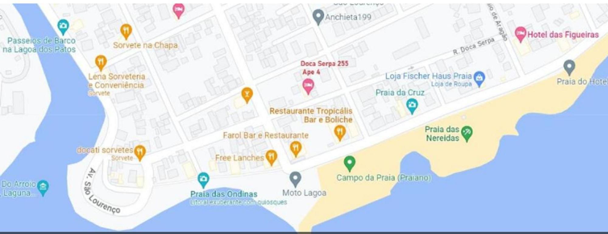 Apartamento Blue 04 - 100 Metros Da Praia Sao Lourenco do Sul Kültér fotó